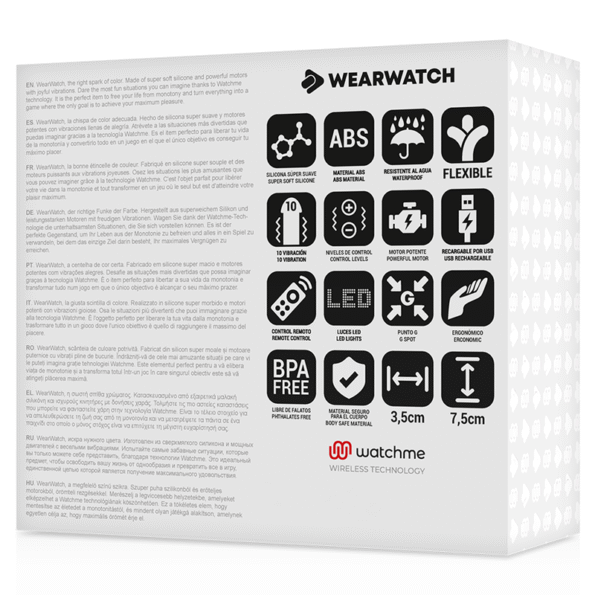 WEARWATCH - WATCHME TECHNOLOGIE TÉLÉCOMMANDE UF FUCHSIA / EAU DE MER-WEARWATCH-sextoys-lingerie-bdsm-hygiène-sexshop